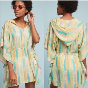Anthropologie Lilka Pastel Yarn-Dyed Holly Tunic Swim Coverup Size XS/S